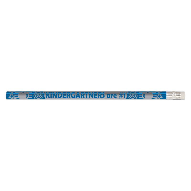 MUSGRAVE PENCIL COMPANY - Kindergartners Are #1 Pencils, 12 Per Pack, 12 Packs (MUSD1504-12)