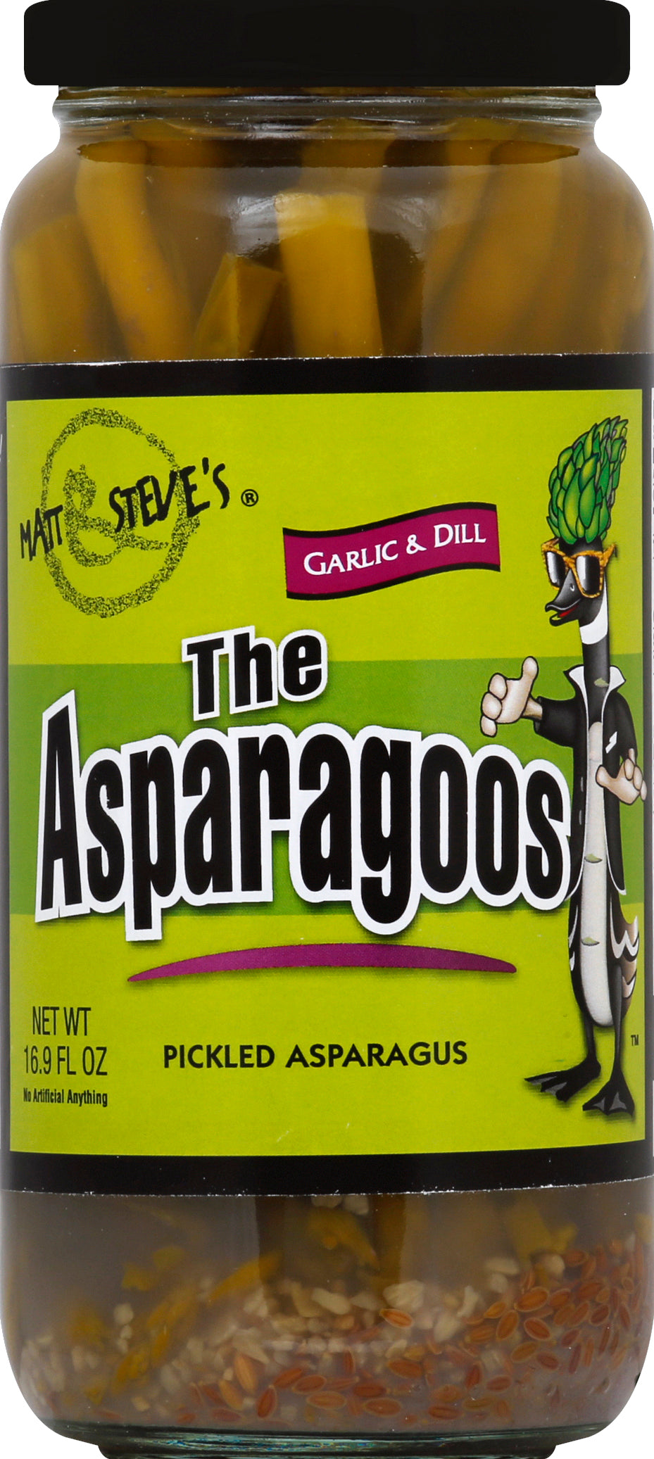 Matt & Steves Asparagus 16.9 oz - Case of 12