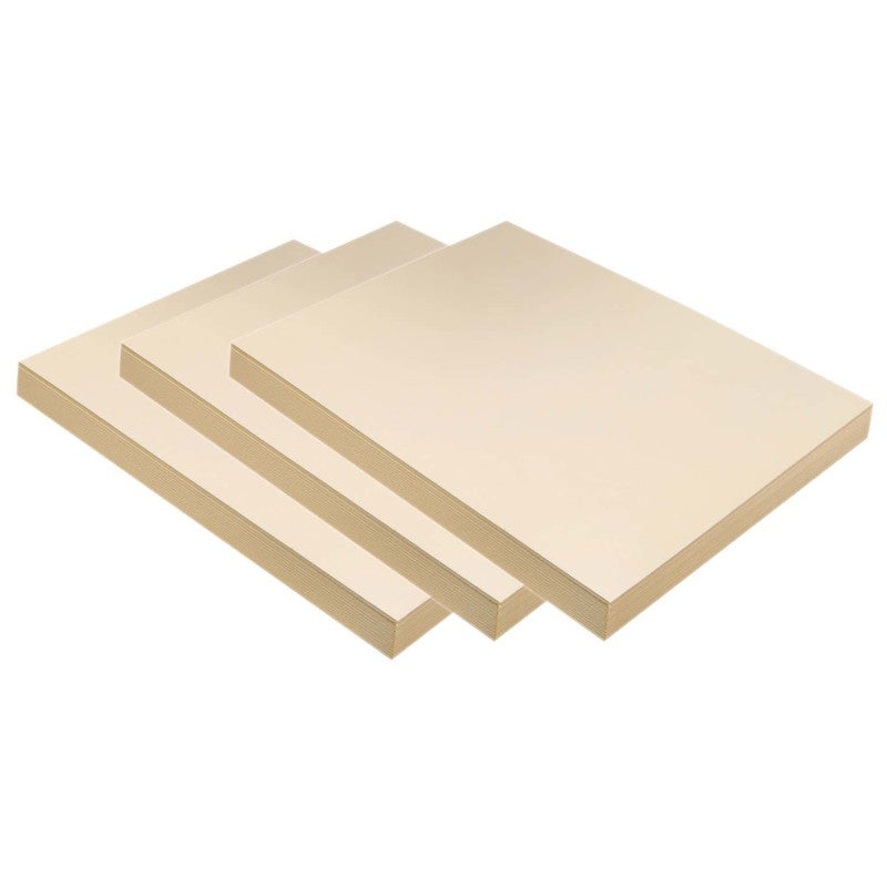 PACON - Medium Weight Tagboard, Manila, 9" x 12", 100 Sheets Per Pack, 3 Packs