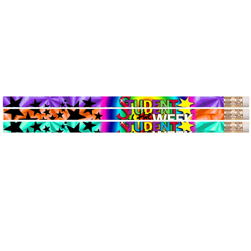 MUSGRAVE PENCIL COMPANY - Student Of The Week Motivational Pencils, Pack of 144