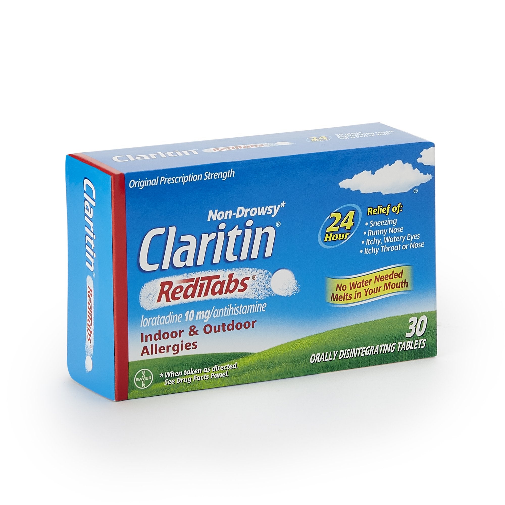 MSD Consumer Care - Allergy Relief Claritin® Redi Tabs® 10 mg Strength Tablet 30 per Box [1/BX]