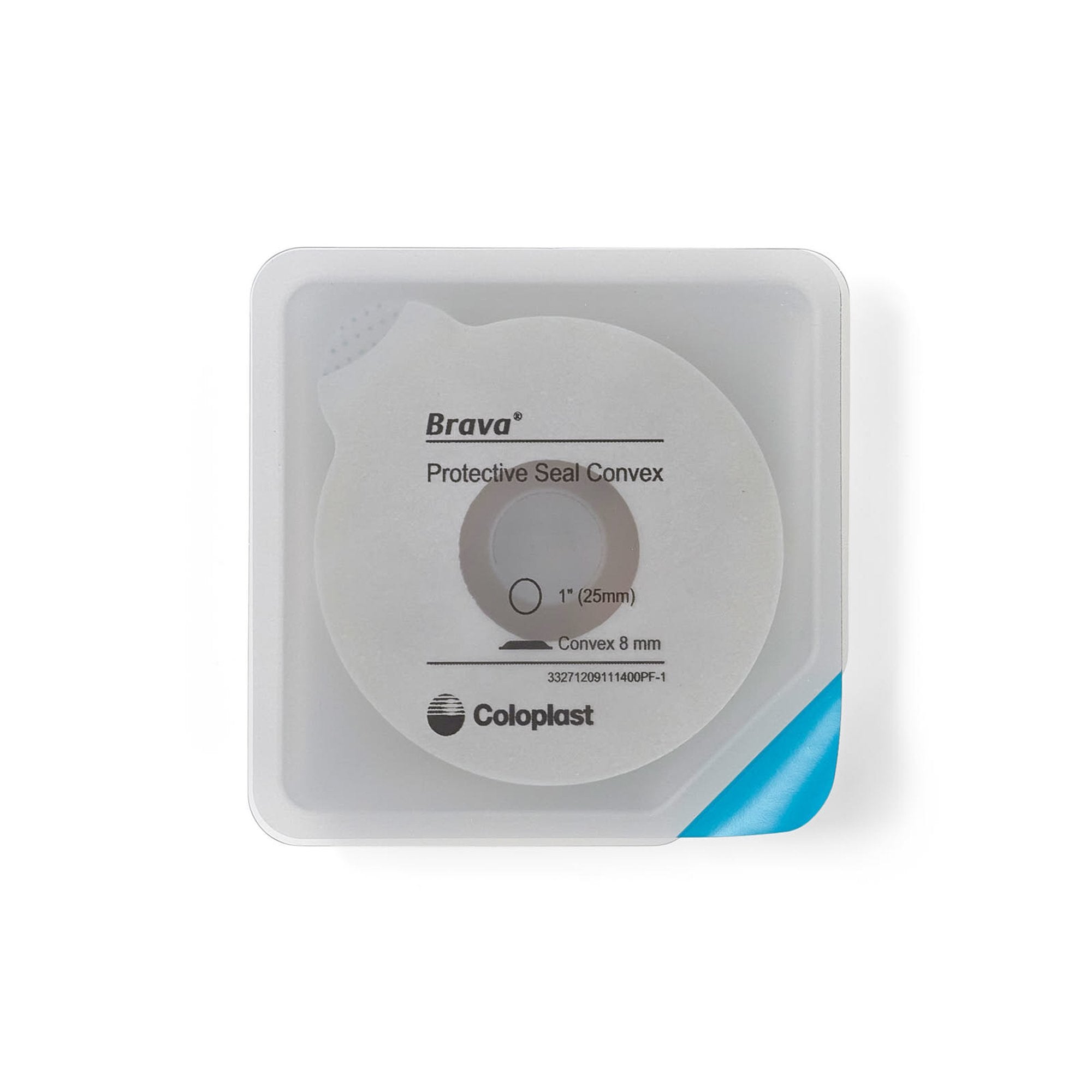 Coloplast - Ostomy Seal Brava® Convex, Starter Hole 1 Inch (25mm) [10/BX]