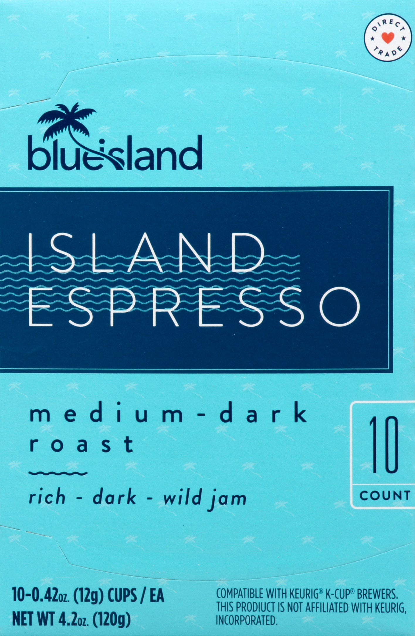 Blue Island Coffee 10 ea - Case of 6