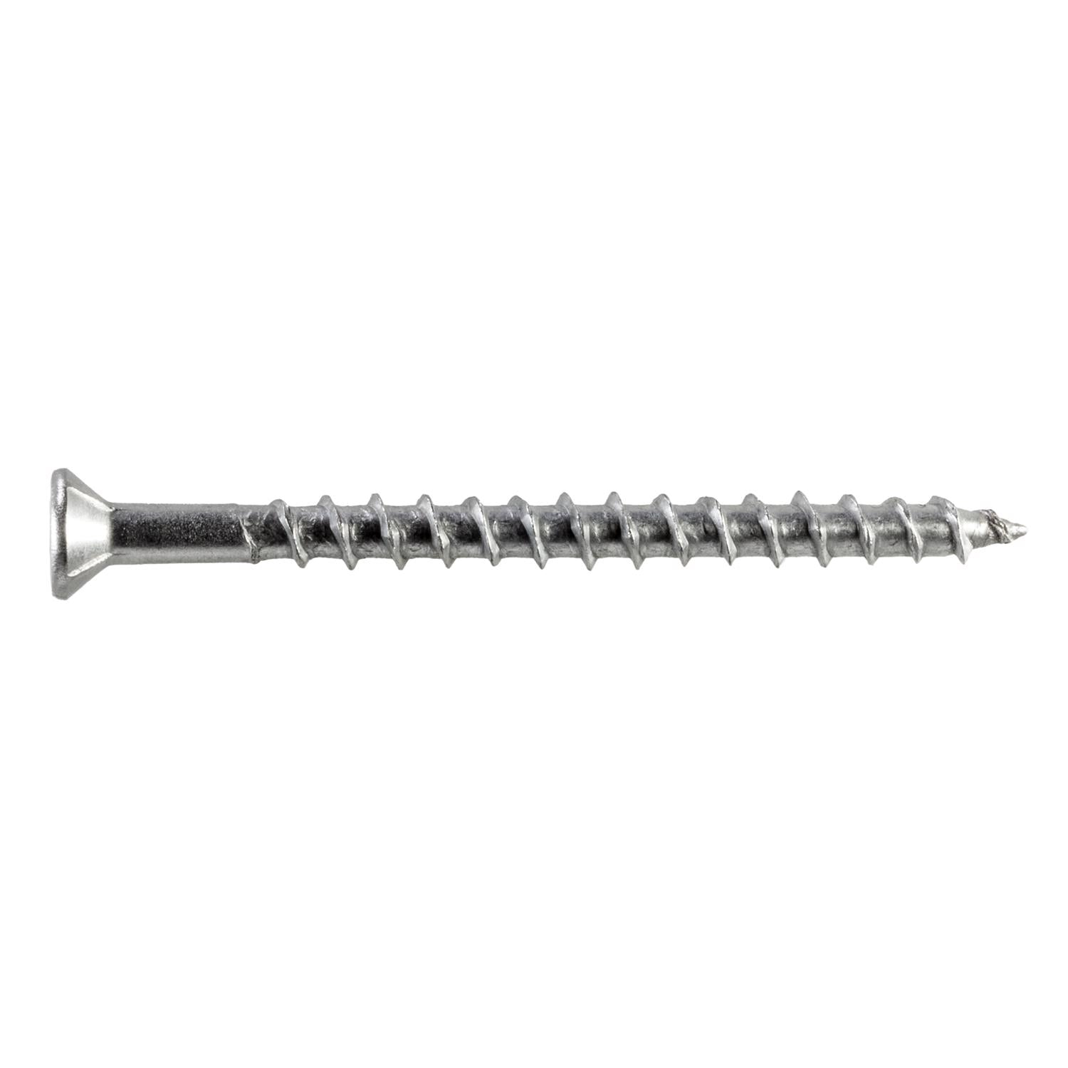 Simpson Strong-Tie No. 10 Sizes X 2-1/2 in. L Lobe Flat Head Deck Screws 4.3 lb 350 pk