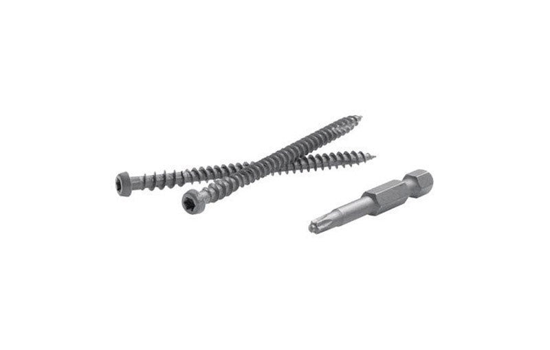 FASTENMASTER - FastenMaster TrapEase No. 20 X 2-1/2 in. L Torx Ttap Star Head Composite Deck Screws 75 pk