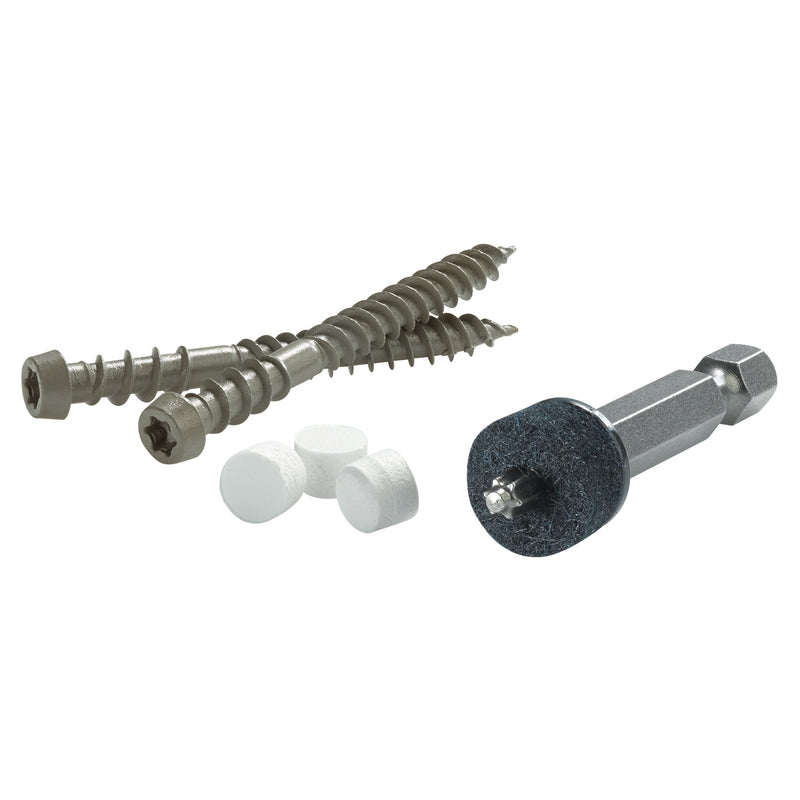 FASTENMASTER - FastenMaster Cortex 2-3/4 in. L Square Trim Head Deck Screws