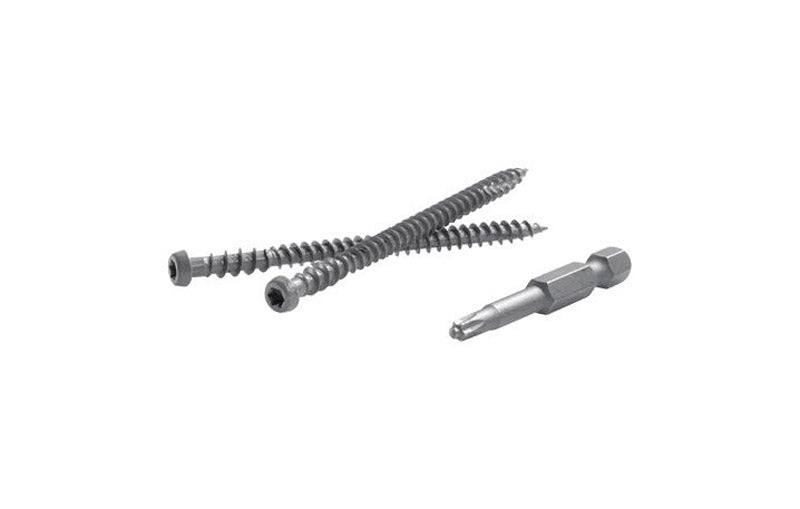 FASTENMASTER - FastenMaster TrapEase No. 20 X 2-1/2 in. L Woodland Brown Torx Ttap Star Head Composite Deck Screws [FMTR3-212-350SL]