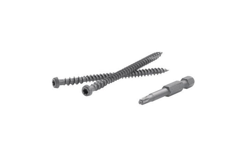 FASTENMASTER - FastenMaster TrapEase No. 20 X 2-1/2 in. L Island Mist Torx Ttap Star Head Composite Deck Screws 350