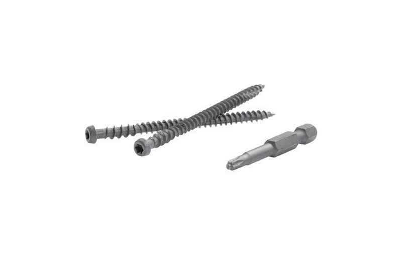 FASTENMASTER - FastenMaster TrapEase No. 20 X 2-1/2 in. L Spiced Rum Torx Ttap Star Head Composite Deck Screws 75 p