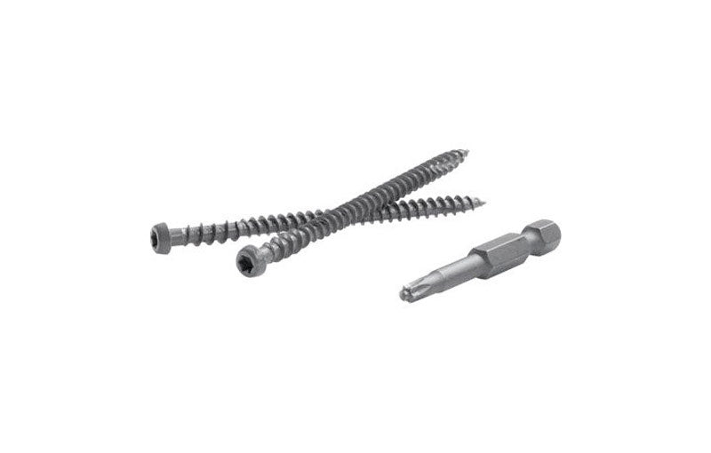 FASTENMASTER - FastenMaster TrapEase No. 20 X 2-1/2 in. L Vintage Lantern Torx Ttap Star Head Composite Deck Screws [FMTR3-212-350TS]