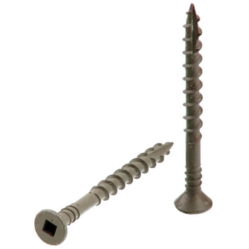 SENCO - Senco DuraSpin No. 8 X 3 in. L Square Galvanized Collated Wood Screws 800 pk