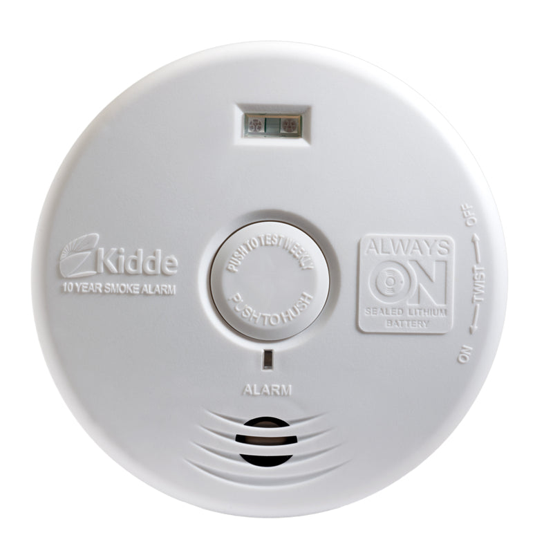 KIDDE - Kidde Worry-Free Battery-Powered Photoelectric Smoke Detector [21010167]