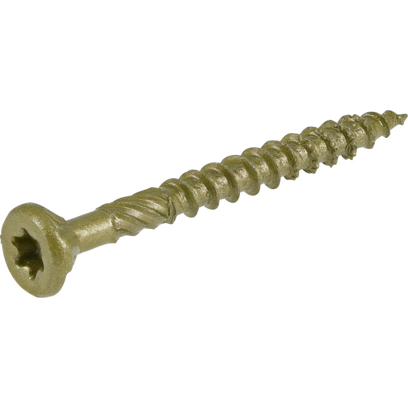 HILLMAN - Hillman Power Pro No. 8 X 1-3/4 in. L Star Flat Head Premium Deck Screws 5 lb 877 pk