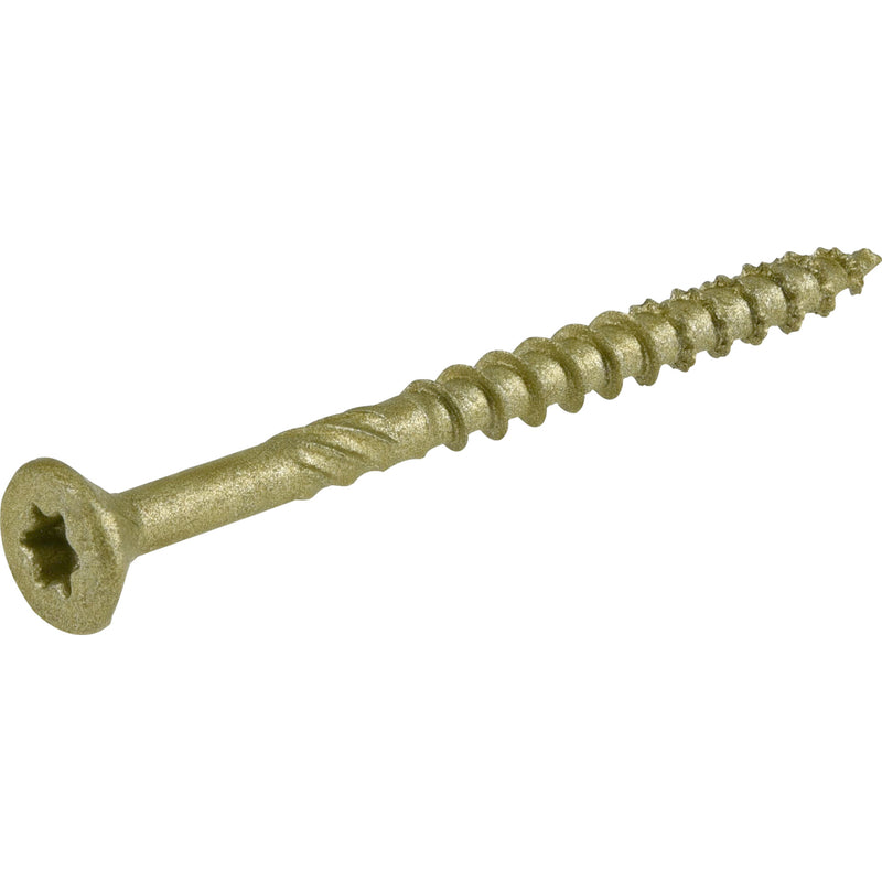 HILLMAN - Hillman Power Pro No. 8 X 2 in. L Star Flat Head Premium Deck Screws 5 lb 767 pk