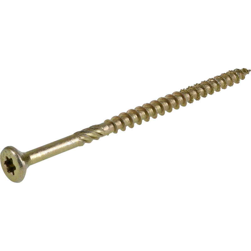 HILLMAN - Hillman Power Pro No. 10 X 3-1/2 in. L Star Bronze Ceramic Wood Screws 5 lb 295 pk