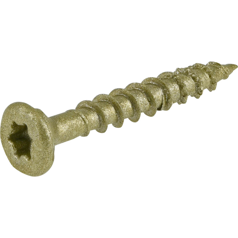 HILLMAN - Hillman Power Pro No. 8 X 1-1/4 in. L Star Flat Head Premium Deck Screws 5 lb 1265 pk