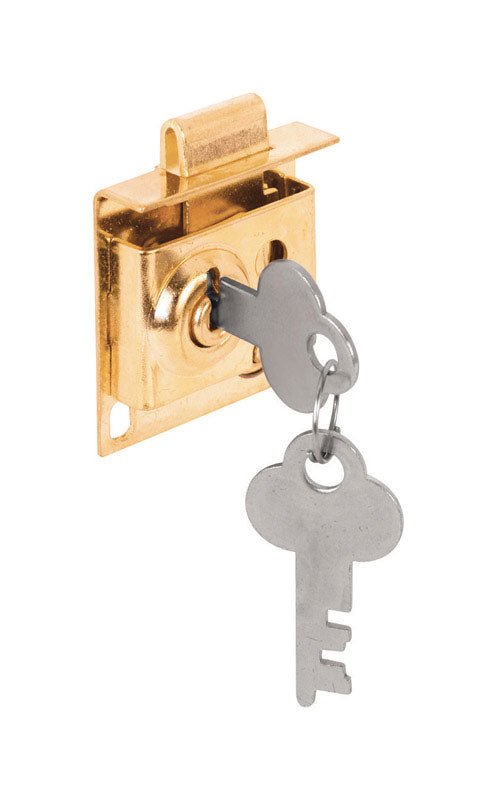 PRIME-LINE - Prime-Line Brass Plated Steel Mailbox Lock