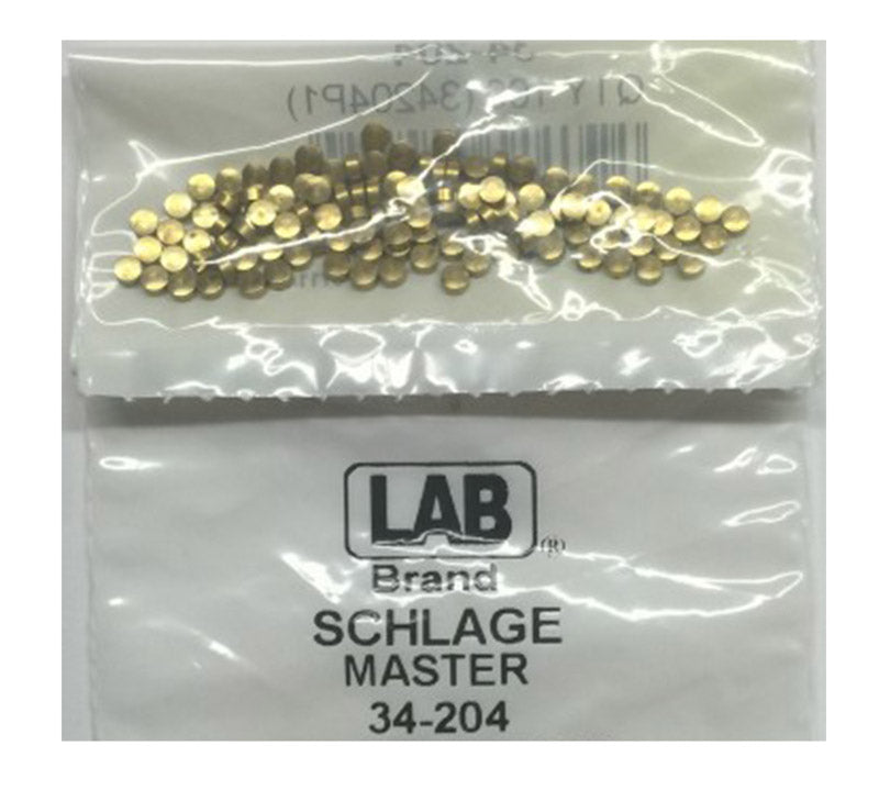 SCHLAGE - Schlage Brass-Plated Brass Master Pin [34-204]