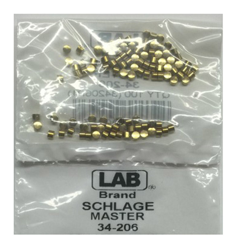 SCHLAGE - Schlage Brass-Plated Brass Master Pin [34-206]