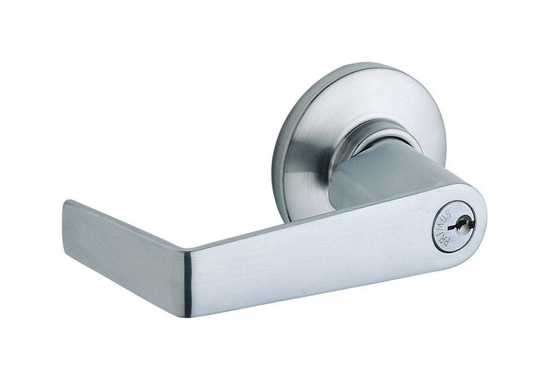 SCHLAGE - Schlage Saturn Satin Chrome Entry Lever 1-1/8 in.