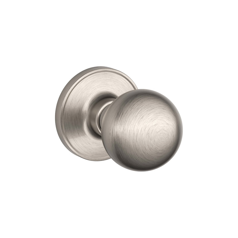 SCHLAGE - Schlage Dexter Corona Satin Nickel Passage Door Knob Right or Left Handed