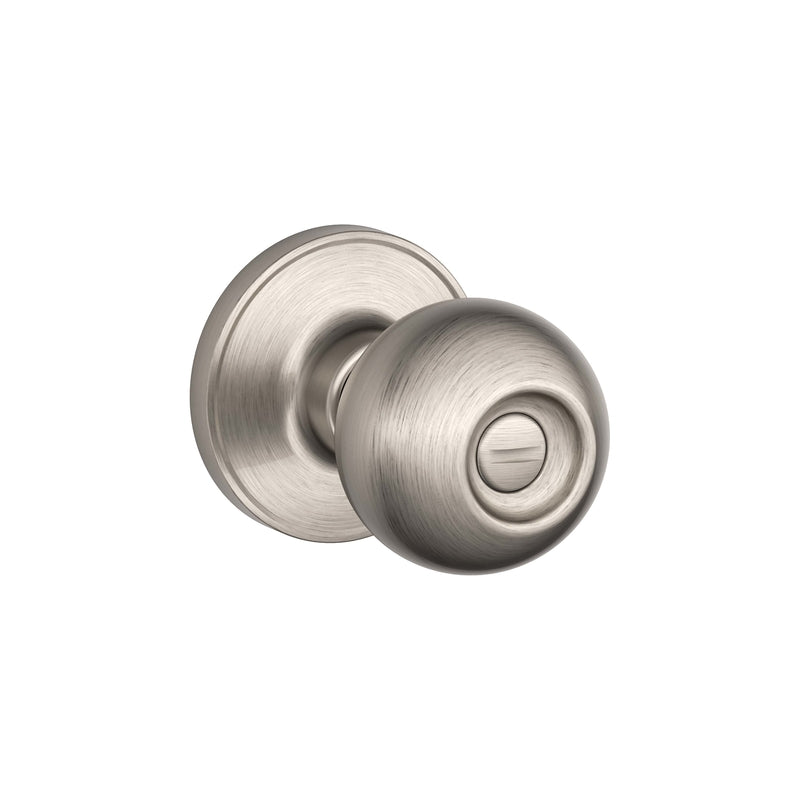 SCHLAGE - Schlage Dexter Corona Satin Nickel Privacy Knob Right or Left Handed