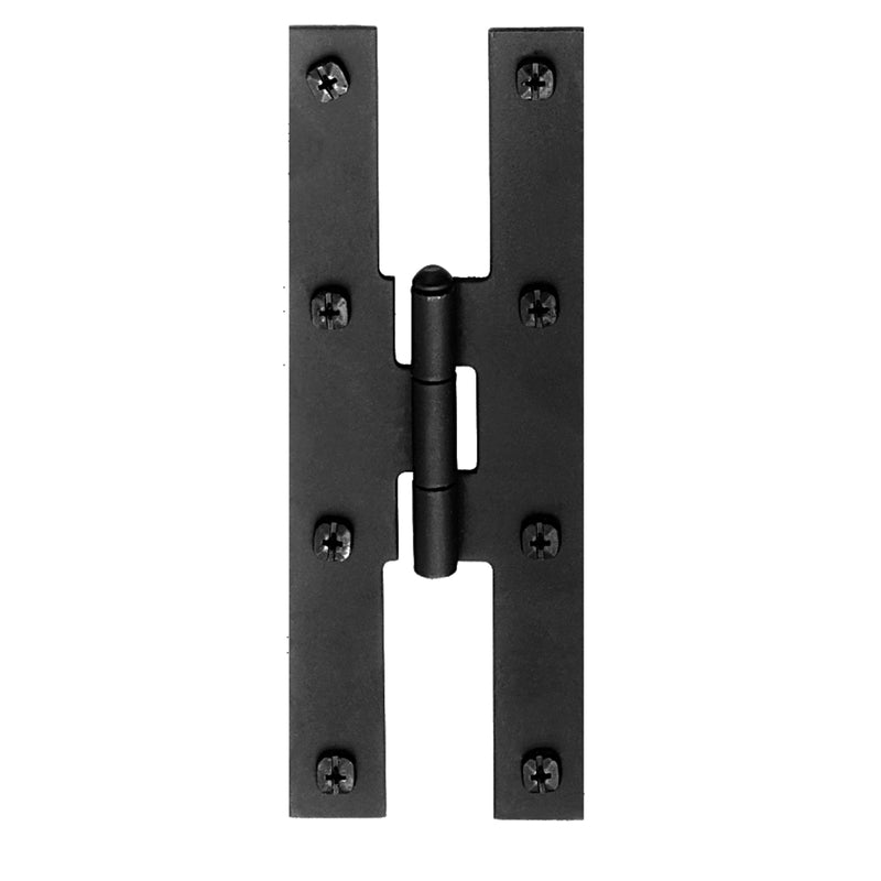 ACORN - Acorn 7 in. L Black H Hinge 1 pk