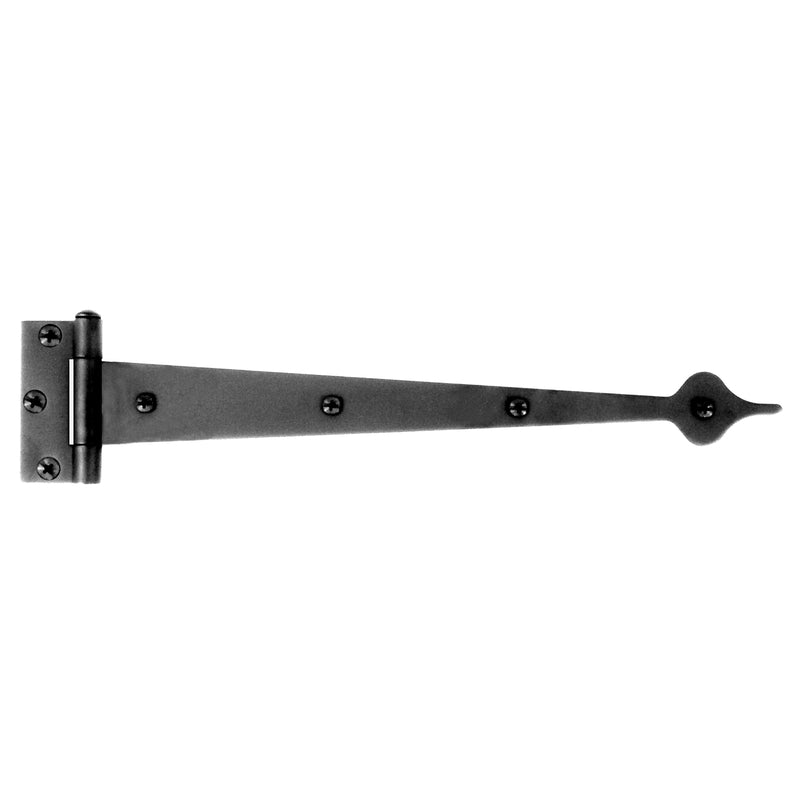 ACORN - Acorn 17.75 in. L Black Strap Hinge