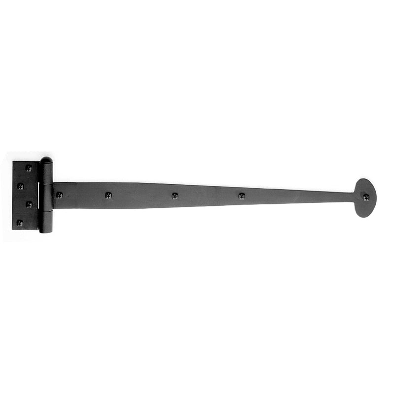 ACORN - Acorn 15-5/8 in. L Black Strap Hinge 1 pk