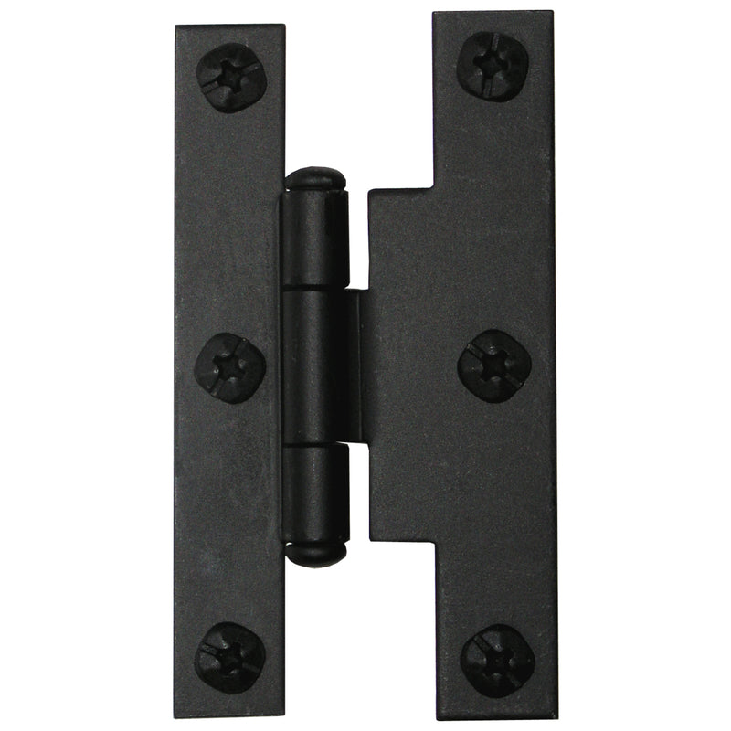 ACORN - Acorn 1-11/16 in. W Iron Black Iron H-L Hinge 1 pk