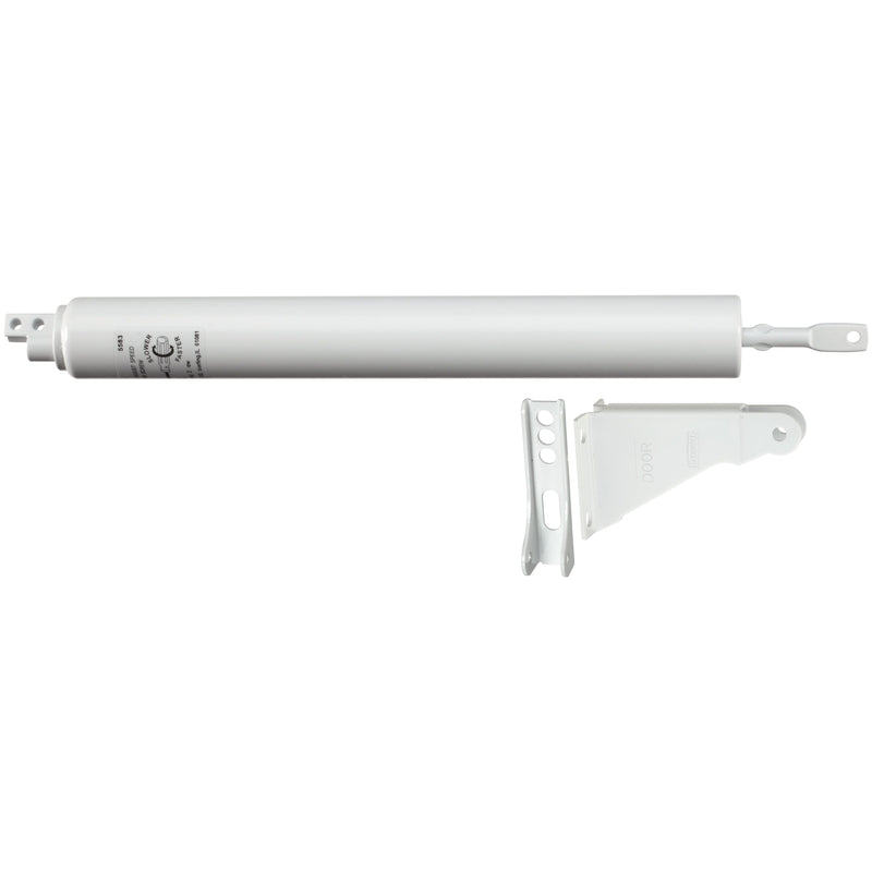 NATIONAL HARDWARE - National Hardware Posi-Glide White Steel Pneumatic Screen/Storm Door Closer