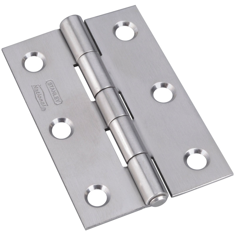 NATIONAL HARDWARE - National Hardware 3 in. L Narrow Hinge 2 pk