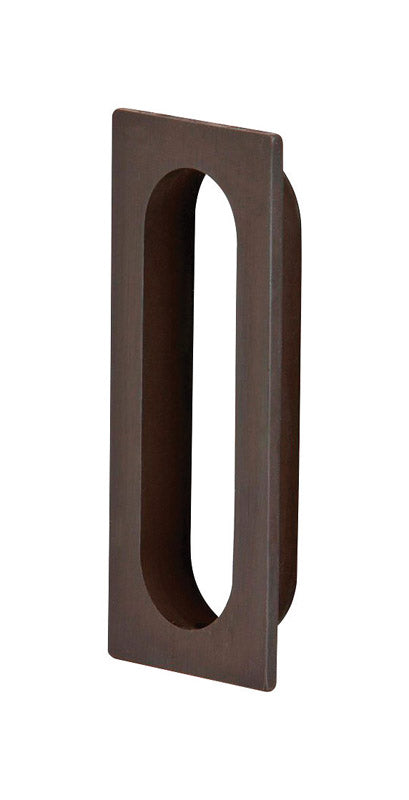 IVES - Ives 3-1/8 in. L Oil Rubbed Bronze Brass Flush Pull