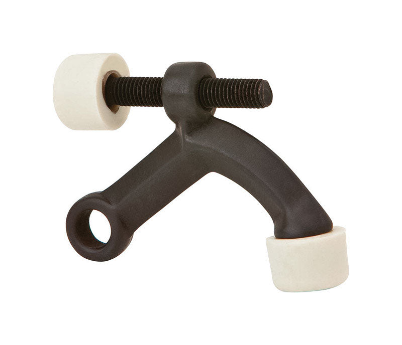 IVES - Ives Aluminum Oil Rubbed Bronze Hinge Pin Door Stop Mounts to door hinge