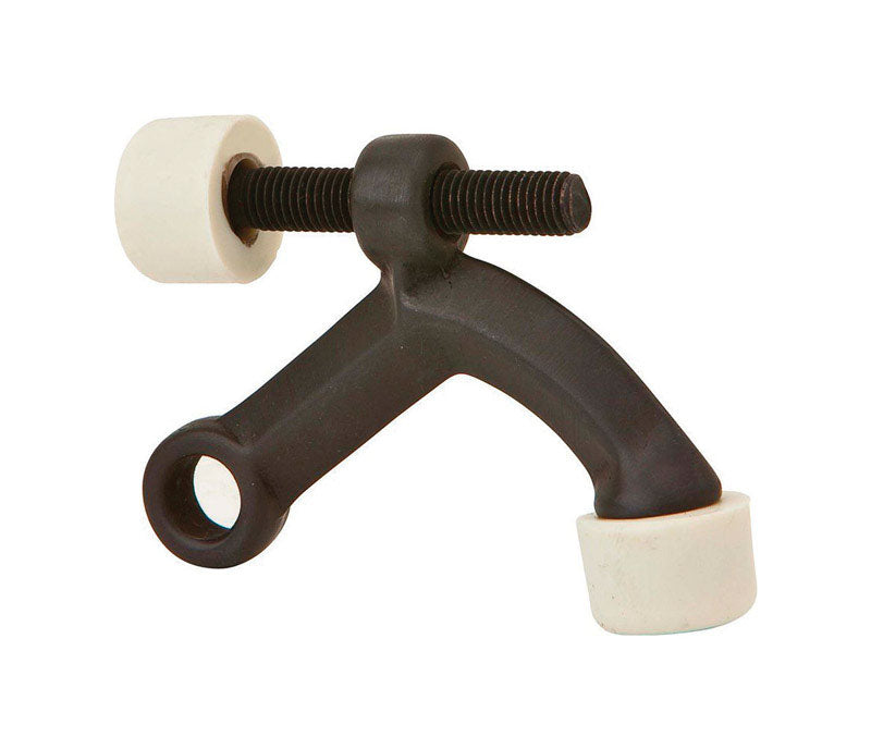 IVES - Ives Brass Oil Rubbed Bronze Hinge Pin Door Stop Mounts to door