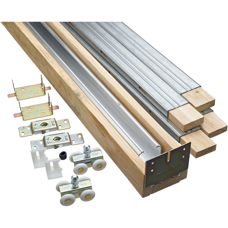 NATIONAL HARDWARE - National Hardware Steel Pocket Door Hardware 1 pk