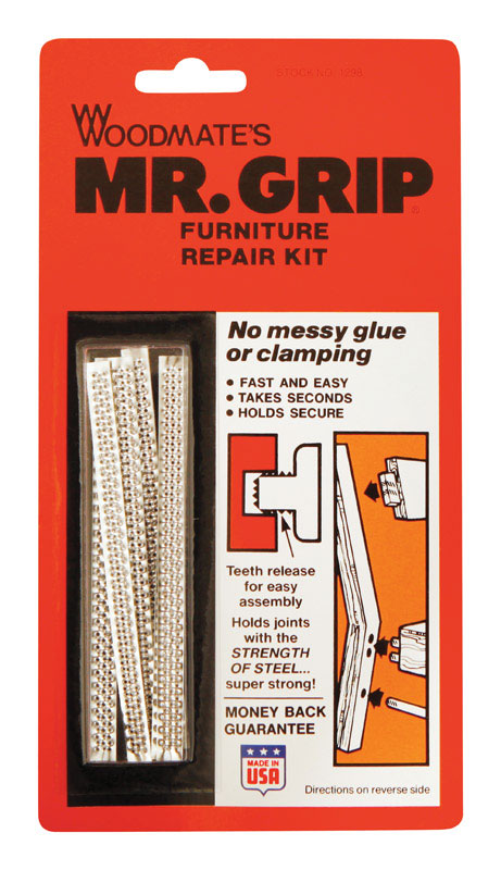 WOODMATE - Woodmate Mr. Grip 1/2 in. D X 4 in. L Steel Screw Hole Repair Kit 1 pk