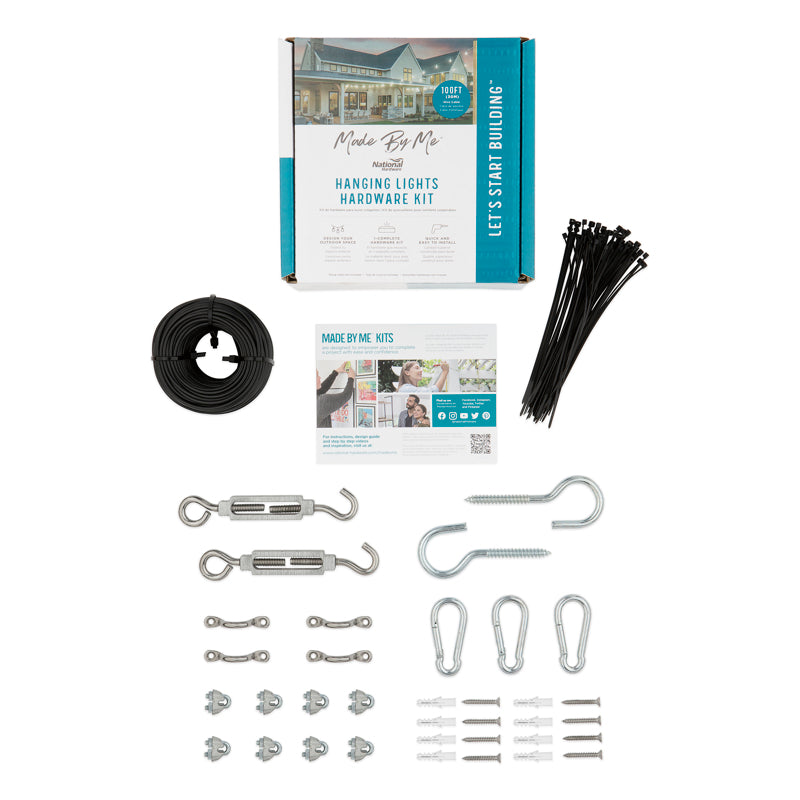 NATIONAL HARDWARE - National Hardware String Light Hanging Kit