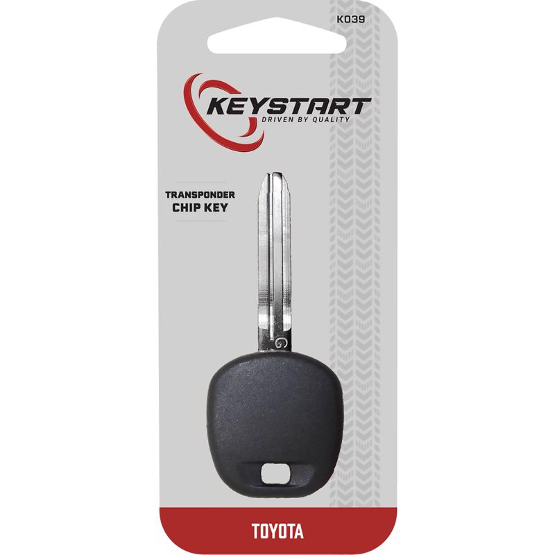 HILLMAN - KeyStart Transponder Key Automotive Chipkey K039 Double For Toyota