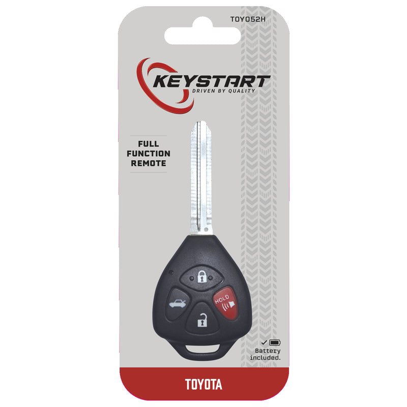 HILLMAN - KeyStart Renewal KitAdvanced Remote Automotive Replacement Key TOY052H Double For Toyota