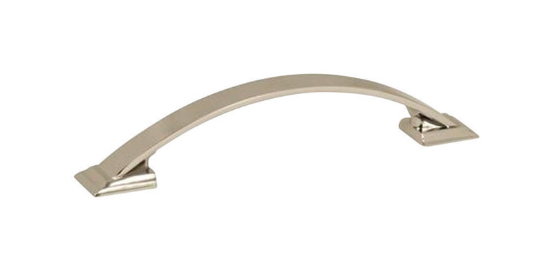 AMEROCK - Amerock Candler Cabinet Pull 3-3/4 in. Polished Nickel 1 pk
