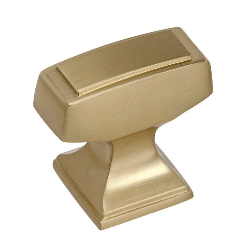 AMEROCK - Amerock Mulholland Collection Rectangle Cabinet Knob 1.188 in. 1 pk