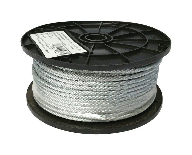 BARON - Baron Galvanized Galvanized Steel 3/16 in. D X 250 ft. L Cable