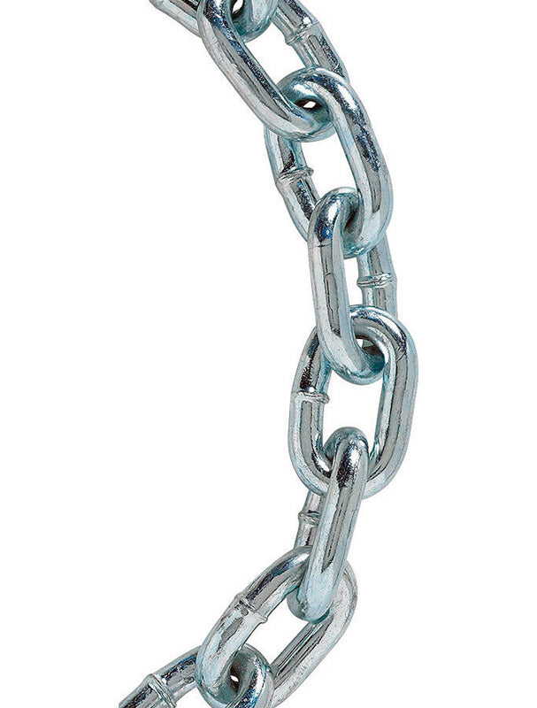 BARON - Baron 40 ft. Straight Link Steel Coil Chain 0.19 in. D X 40 ft. L