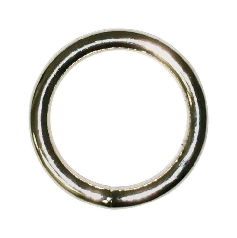 BARON - Baron Large Nickel Plated Silver Steel 1 1/4 in. L Ring 1 pk