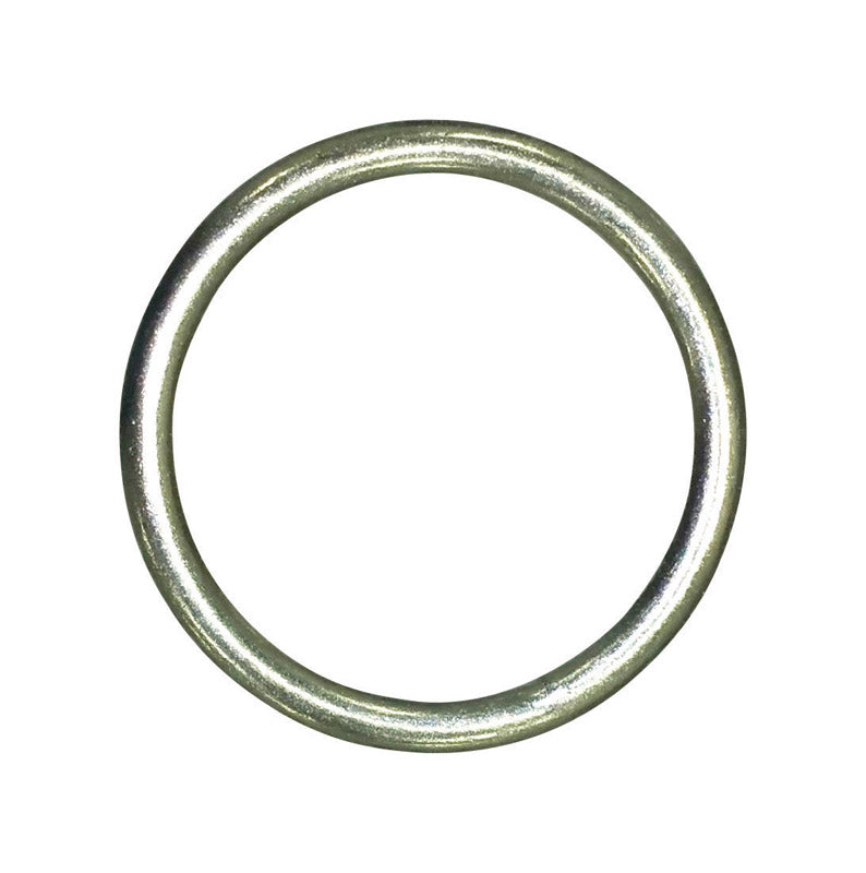 BARON - Baron Jumbo Nickel Plated Silver Steel 1 in. L Ring 1 pk