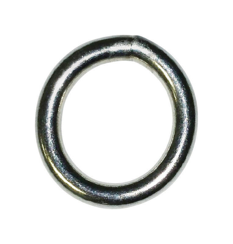 BARON - Baron Large Nickel Plated Silver Steel 1 1/2 in. L Ring 1 pk