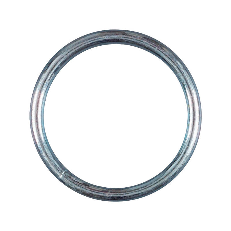 BARON - Baron Medium Nickel Plated Silver Steel 2 in. L Ring 1 pk