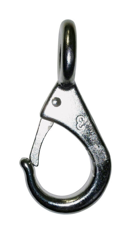 BARON - Baron 3/8 in. D X 2-1/8 in. L Polished Stainless Steel Snap Hook 350 lb