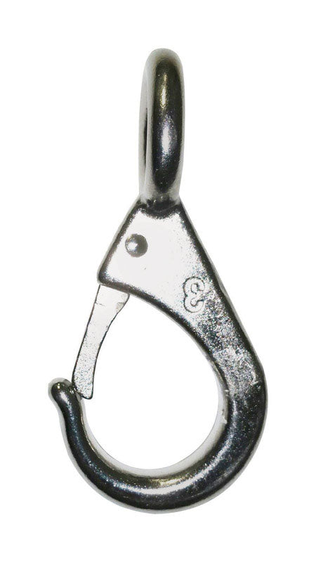 BARON - Baron 5/8 in. D X 2-3/4 in. L Polished Stainless Steel Snap Hook 440 lb